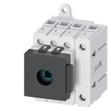 Switch disconnector 3LD3, Iu 25 A main control switch 3-pole