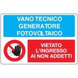Various sign - Al - Dimensions: 330x250 mm