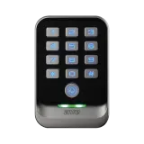 VANDAL-PROOF NUMERICAL KEYPAD FOR ACCESS CONTROL. RGB BACKLIGHTING. INTEGRATED MIFARE READER. IP65. IK8. GREY COLOR