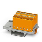 PTFIX 12X4-NS35 OG - Distribution block