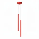 Pendant lamp PASTELO 2 red