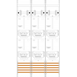 Counter field Z316-ZSK-HSP, 3 fields, H=1350mm, 6-3.HZ, 6 ZSK set, 6 HSP (Z316-ZSK-HSP)
