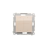 Simon GO controller for wirelessly controlling other devices, controlled by a smartphone [Wi-Fi] - CONTROL, 230V, (module), cream white/electro white