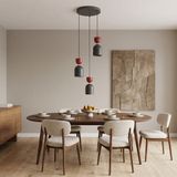 GAUDI 3PREM BLACK BURGUNDY