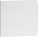 Door, univers, left, slotted, RAL 9010, for enclosure IP3X 500x1050mm