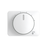 Central disc with imprint scale 1 €¦ 6 for temperature control knob black