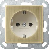 SCHUKO System 55 bronze/cr.white