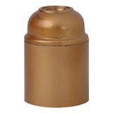 Lampholder E27 Bakelite Plain Gold