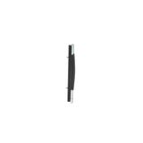 Quadruple loudspeaker socket, black matt