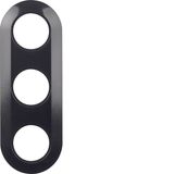 Frame 3gang, 1930, black glossy