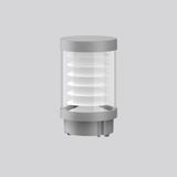 LUPALO TOWER, 20 W, 870 lm, 840, silver, Phase-cut Bollards, D 187 H 2