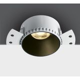 WHITE GU10 10W TRIMLESS DARK LIGHT WITHOUT REFLECTOR