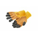 LYCK protective gloves latex coated insulated orange 9
