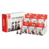 LED Headlights Hybrid series H1 H3 H4 H7 HB3 HB4 6000K Canbus 16 sets AMIO-04120