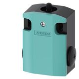 Encl. for position switch 3SE51, 56 mm wide metal with cover, turquoise