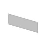 Blind Front Plate 895mm B7 sheet steel