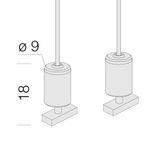 SIMPLE SUSPENSION 2518 NICKEL