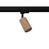 TRACK LAMP 3 PHASE MOVABLE ZEKE OAK GU10 4000K 7W 530LM