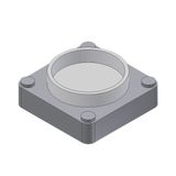 Flange set ANSI 36 3 in Butt Weld