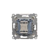 Triple surface mounted box, anthracite, metalic