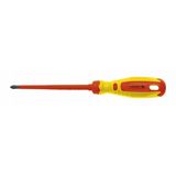 HOEGERT Insulated screwdriver PH2 100 mm, 1000 V, CrMo steel
