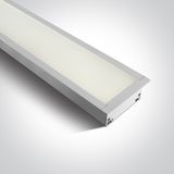WHITE RECESSED UGR19 40W CW 1210mm 230V