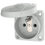 Pan. mount. rec. 16A2p+PE IP44