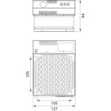 Compact heater with fan WEG147
