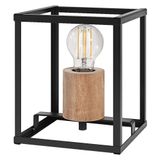 DECOR NAIROBI TABLE BK WD E27 OSRAM