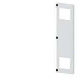 SIVACON, door half, left, with cutout for filter fan