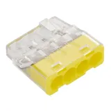 Quick disconnect terminal block MINI PC214S transparent