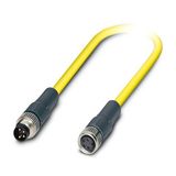 SAC-4P-M8MS/ 1,5-542/M8 FS BK - Sensor/actuator cable