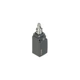 Position switch with roller and threaded piston plunger