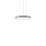 TRIONA round, 64 W, 6050 lm, 840, silver, DALI Pendant luminaires, D 4