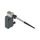 Modular prewired switch with spring rod with plastic pin 90? trasmission block