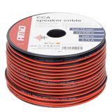 CCA speaker cable 2x0.75mm2 100m 3.75A AMIO-04457