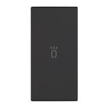Cover with light icon 1M, black