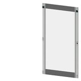 Glass door Giugiaro, IP55, H: 2000 mm, W: 1000 mm, double-bit, left