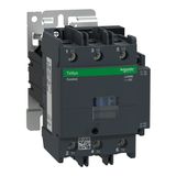 TeSys Deca contactor, 3P(3NO), AC-3/AC-3e, 440V, 95 A, 24V DC standard coil