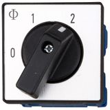 Step-switch with 0 position front 0+2 steps 20A 1-pole