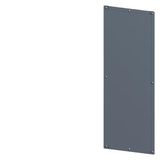 SIVACON, grille, for upgrading from IP2X to IP4X, W: 400 mm, zinc-plated