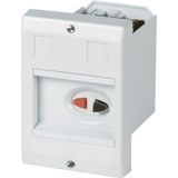E-PKZ01 Insulated enclosure, E-PKZ0, H x W x D = 129 x 90 x 115 mm, flush-mounted