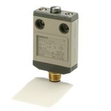 Compact limit switch, connector type, 1 A 125 VAC, pin plunger D4CC1001M