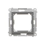 Transition adapter for 45x45 mm fitting type, (module), graphite mat