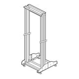 Batirack 19 inches 42U 1956 x 540 x 640mm