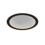 Glace LED ceiling lamp matt black