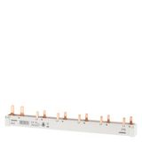 BB 2-phase 16 mm2,for FI5SV(1+N) and 5x(AFDD 5SM601+CB SY60), fixed length 216 mm Pin busbar