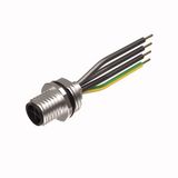 M12 Power Flange Front-mounted   FS46PS-0.5/M16