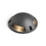 TOPTOP S III anthracite grey 230V LED 3x1W IP67 3000K