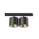 48V SPOT INSET DD 2x 10W LF927 ON/OFF BLACK